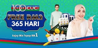 100Cuci Free Credit 365 Hari