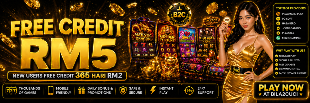 Bila2Cuci Free Credit RM5 + RM2 Daily Bonus