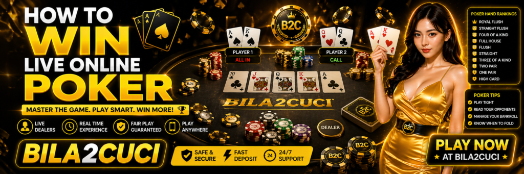 how to win live online Poker